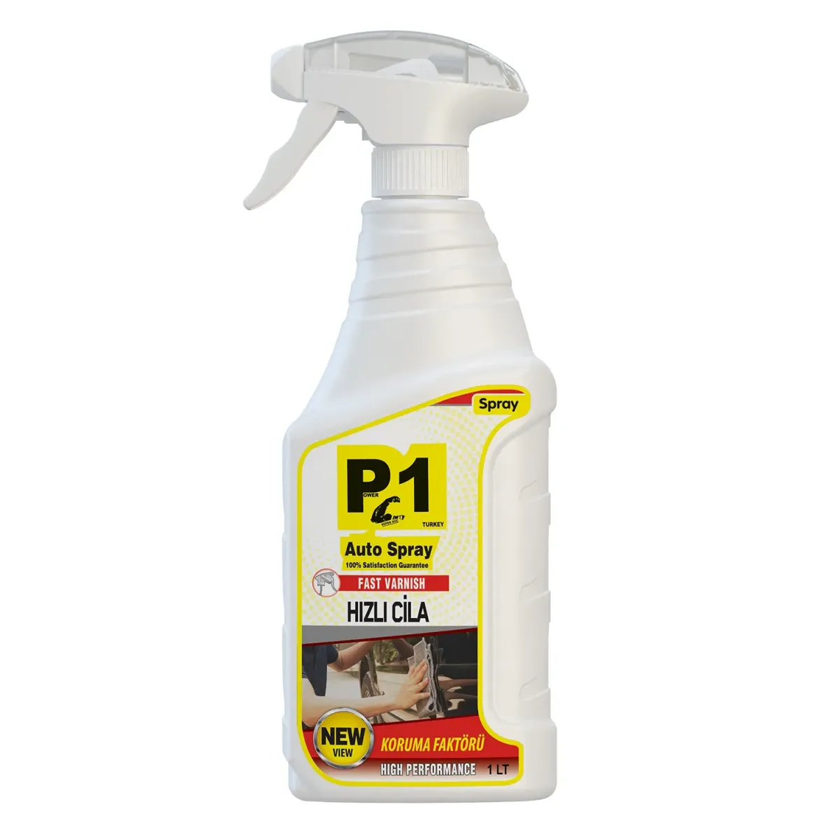 Power 1 Quick Wax Application Spray 1 Lt